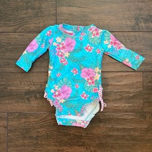 Ruffle Butts Swimsuit 3-6 month size for baby